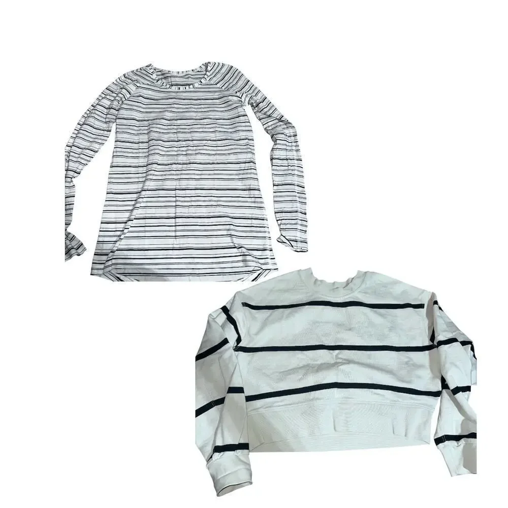 Lululemon stripe vibe bundle size 6
